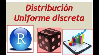 Distribución uniforme discreta en RStudio [upl. by Tillford]