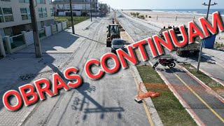 Atualização das Obras do Balneário Praia Grande em MatinhosPr [upl. by Attenahs]