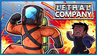 ATTACKED BY MY MINECRAFT SKIN ON LETHAL COMPANY [upl. by Adla]