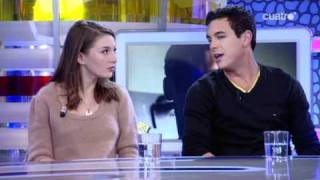 El Hormiguero 1122010 Mario Casas y María Valverde 14 [upl. by Ardnuek]