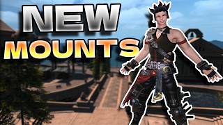 How to get the NEW mounts in FFXIV Dawntrail [upl. by Blisse]