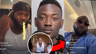 VeryDarkMan You are a Werey Davido ANGRY with VDM as they Clash over Dammy Krane [upl. by Jammal]