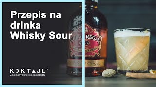 Prosty drink z whisky  Chivas Whisky Sour  wwwkoktajltv [upl. by Grosz]