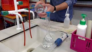 Experiment  Back Titration antacid [upl. by Iden]