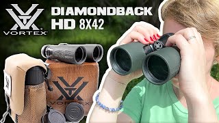 Vortex Diamondback HD 8x42 Binocular  Quick REVIEW  UNBOXING  Sports and Gadgets [upl. by Llerrom820]