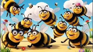 Bee Song for Kids  Funny Bees Song and Nursery Rhyme Cocomelon Animal Song [upl. by Waller]