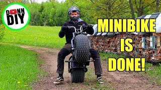 Minibike BUILD Ep5  Test Ride [upl. by Stockton704]