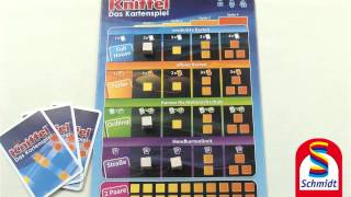 KNIFFEL®  DAS KARTENSPIEL │ Schmidt Spiele Erklärvideo [upl. by Auop]