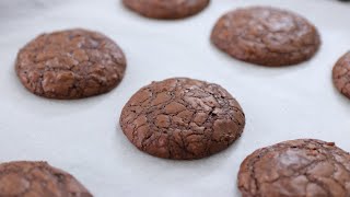 Fudgy Brownie Cookies Recipe [upl. by Meriel798]