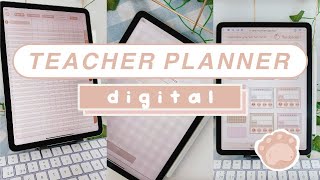 AGENDA Y CUADERNO DEL PROFESOR DIGITAL Teacher Planner 🍑  HardPeach [upl. by Leoj]