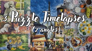 Speed Puzzle Timelapse from 2 angles no commentary [upl. by Wilona]