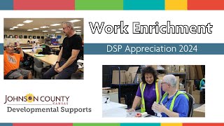 Work Enrichment DSPs for People with Disabilities [upl. by Asenav]