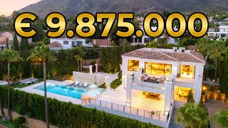 Inside a DREAM VILLA FOR SALE in Sierra Blanca Marbella Spain [upl. by Waller260]