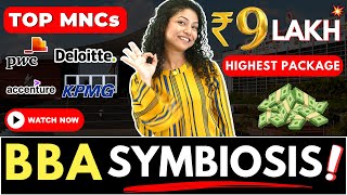 💥BBA 2024 Symbiosis International University Colleges Eligibility Fees Package bba symbiosis [upl. by Sezen]