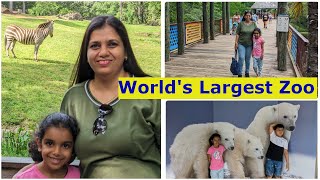 Indian Familys Incredible Adventure at Worlds Largest Zoo  North Carolina Zoo Vlog  Part 1 [upl. by Giannini853]