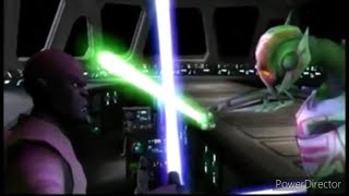 Star Wars The Clone Wars  Mace Windu vs General Grievous [upl. by Bridie]