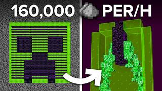 We Built an Insanely Fast Creeper Farm in Minecraft [upl. by Ennaeirb903]