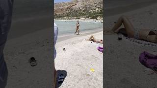 Crete Island 🏝 Balos Beach ⛱️ Greece 🇬🇷 2024 sea summer beach travel [upl. by Anohs695]