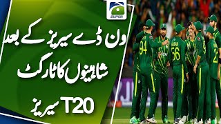 Pakistan vs Australia T20 Series Schedule  Pakistan vs Australia  Geo Super [upl. by Arabeila]