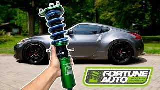 Installing Coilovers on My 370Z COMPLETE GUIDE [upl. by Einiar]