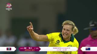 West Indies v Australia  Womens World T20 2018 highlights [upl. by Lamok906]