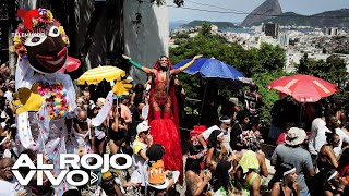 ImÃ¡genes del Carnaval de RÃ­o de Janeiro 2023 en Brasil  Al Rojo Vivo  Telemundo [upl. by Normak]