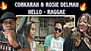 WE LOVE THIS CONKARAH amp ROSIE DELMAH  HELLO REACTION [upl. by Barbie]