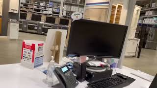 Lowe’s Intercom Prank [upl. by Azzil]