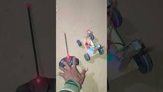 Rc fan gadi  Remond control gadi project  dc motor gadi l cardboard gadi  Rc toy l Fan mini motor [upl. by Moran]