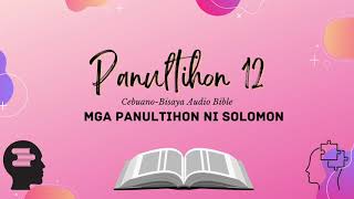 Panultihon 12 MGA PANULTIHON NI SOLOMON  Bisaya Cebuano Audio Bible [upl. by Cosenza208]