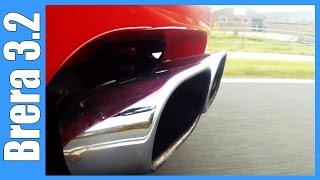 Alfa Romeo Brera 32 V6 Q4 NICE GoPro Exhaust Sound [upl. by Nlocnil]