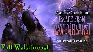 Lets Play  Mystery Case Files 8  Escape From Ravenhearst  Full Walkthrough [upl. by Nollahs]