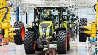 CLAAS Tractor Production Factory in Le Mans [upl. by Resa]