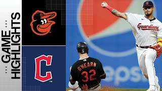 Orioles vs Guardians Game Highlights 92223  MLB Highlights [upl. by Ikiv]