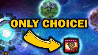 HARDEST Dimension Predator amp 1 Rune ONLY  summonerswar [upl. by Annovaj]