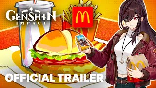 Genshin Impact × McDonalds Collab Teaser Trailer [upl. by Frerichs]