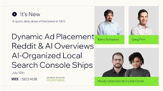 Its New  Google Dynamic Ad Placement Reddit out of AI Overviews AIOrganized Local amp GSC Ship [upl. by Enrique5]