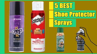 Shoe Protector 5 Best Shoe Protector Sprays in 2020  Buying Guide [upl. by Alamat]