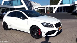 MercedesAMG A45  Drive and Review 2017 BRUTAL Sound Acceleration [upl. by Ardnuas]