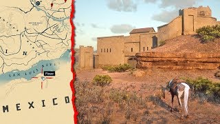 How to Get to MEXICO in Red Dead Redemption 2 RDR2 SECRET Map [upl. by Eckblad324]