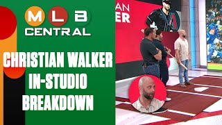 Christian Walker talks hitting instudio [upl. by Root]