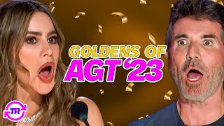 GOLDEN BUZZER Simon Cowell Asks Blind Singer Putri Ariani to Sing SECOND SONG on AGT 2023 [upl. by Acnairb]