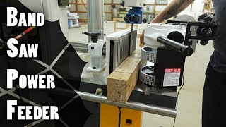 Installing a CoMatic AF19 Bandsaw Power Feeder [upl. by Wolsniw290]