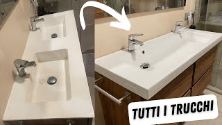 Come cambiare il lavandino del bagno Doppio [upl. by Riddle]