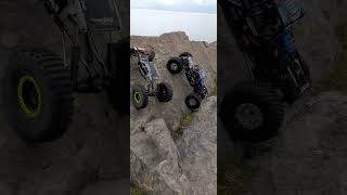 Competition 110 scale Rc crawler amp upgraded 110 scale Rc FTX Mauler buggy up the wall [upl. by Hanahsuar55]