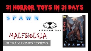 🎃 Malebolgia Spawn 1997 31 Horror Toys in 31 Days [upl. by Halla394]