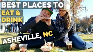 Best Places to Eat and Drink  Asheville NC  RV Living Full Time [upl. by Leann]