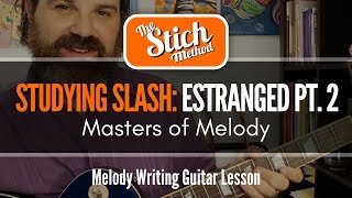 Masters of Melody Slash quotEstrangedquot Guitar Lesson Part 2 [upl. by Studley]