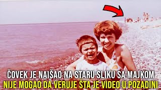 ČOVEK JE NAIŠAO NA STARU SLIKU SA SVOJOM MAJKOM ALI NIJE MOGAO DA VERUJE ŠTA JE VIDEO U POZADINI [upl. by Emmett947]