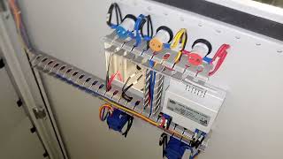 Electrical Distribution Board ETON SS Switch Amper Miter indication [upl. by Merriman]